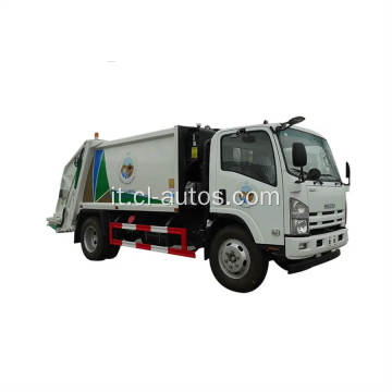 4x2 7ton da 8 cbm bidone del bidone del garbage Compactor Truck